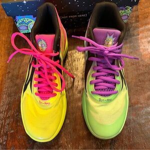MELO 02 Men’s Puma Basketball Sneakers Rick & Morty